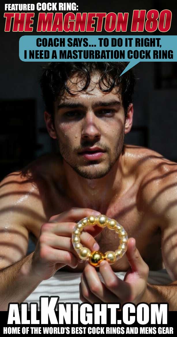 Looking for an erection upgrade to bring new intensity to your stroke game? Your new masturbation cock ring should apply the power of magnetism to get you harder and larger. Meet the Hardwear Magneton H80, 8th Generation Horseshoe Cock Ring.