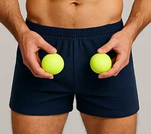 From a lower-hanging look to new sensations, ball stretching offers more than you think. Here’s what to keep in mind if you’re ready to explore.