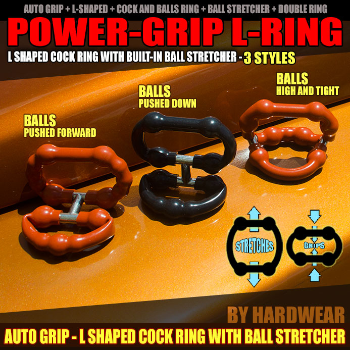 THE L-RING: COCK &amp; BALLS RING + BALL-STRETCHER - allknight.com