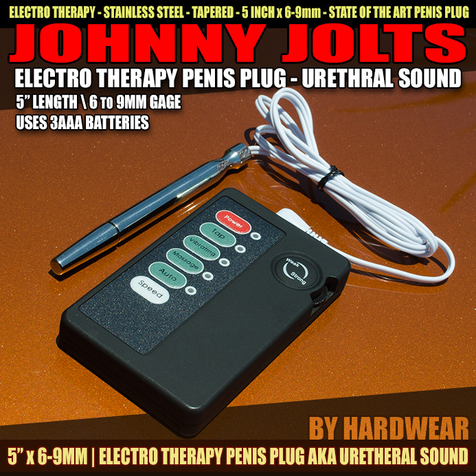 JOHNNY JOLTS ELECTRO PENIS PLUG - URETHRAL SOUND - allknight.com