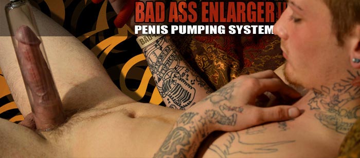 Penis being pumped