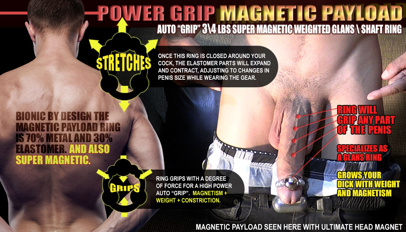 Cock fitness goes hand in hand with overall male fitness, and the Magnetic Payload is the perfect, super versatile piece of male equipment for your male equipment.