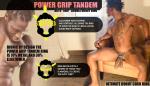 The amazing Power Grip Tandem by HARDWEAR features two conjoined auto gripping...